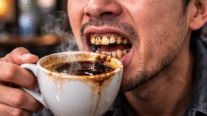 tidak menjaga kesehatan mulut