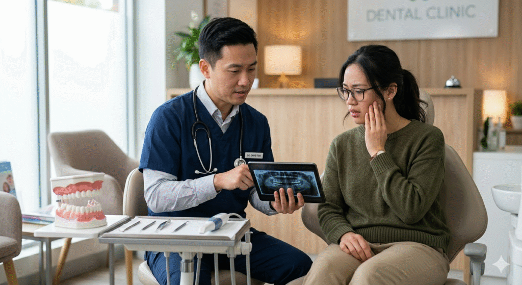 Konsultasi Sakit Gigi dengan Dokter