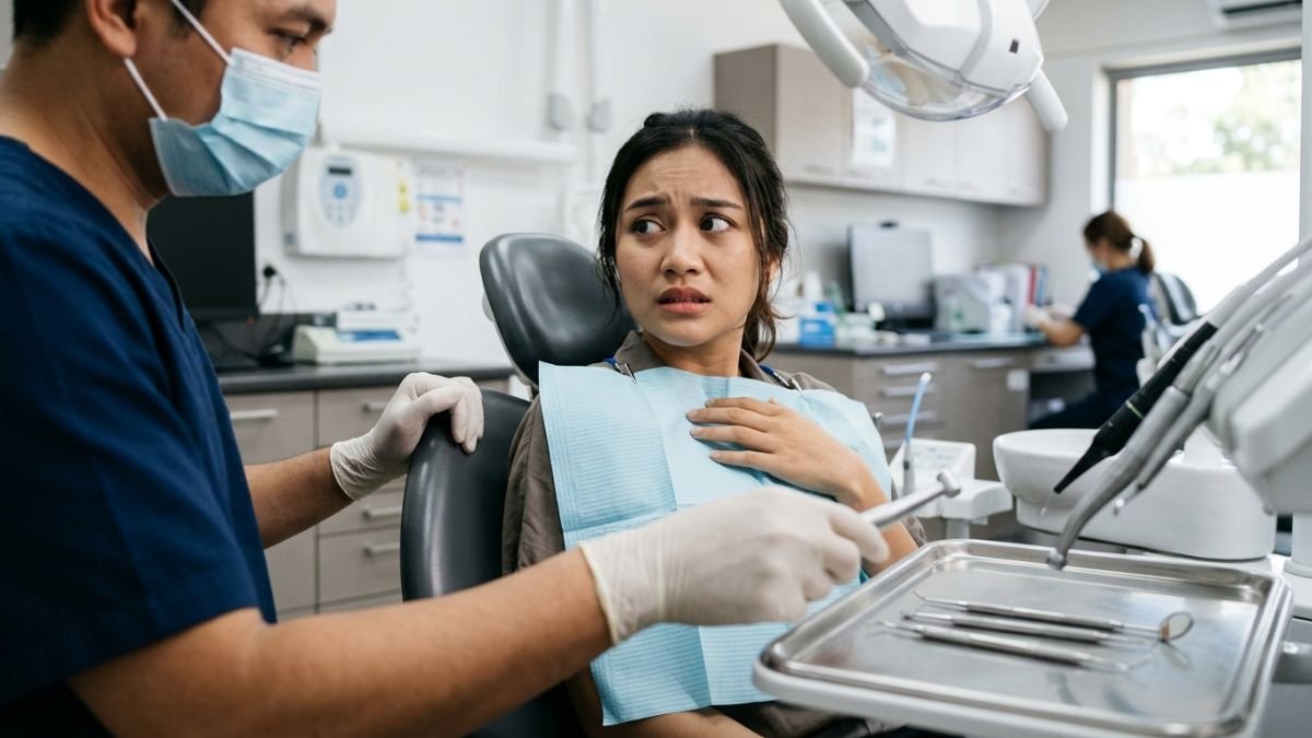 Takut Tambal Gigi karena Sakit