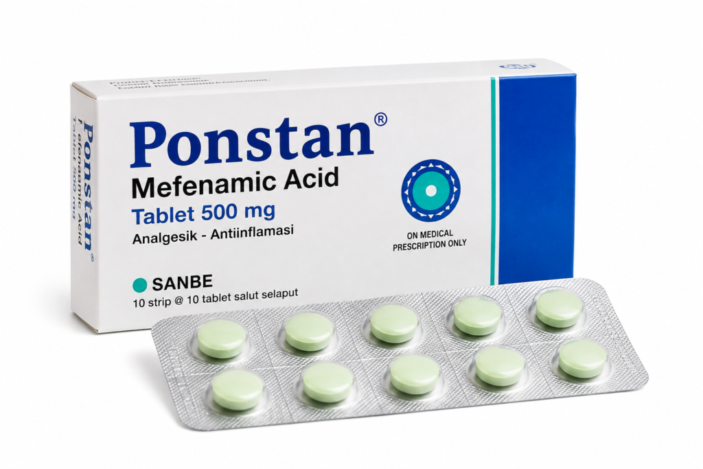 Asam Mefenamat (Ponstan, Mefenamic Acid)